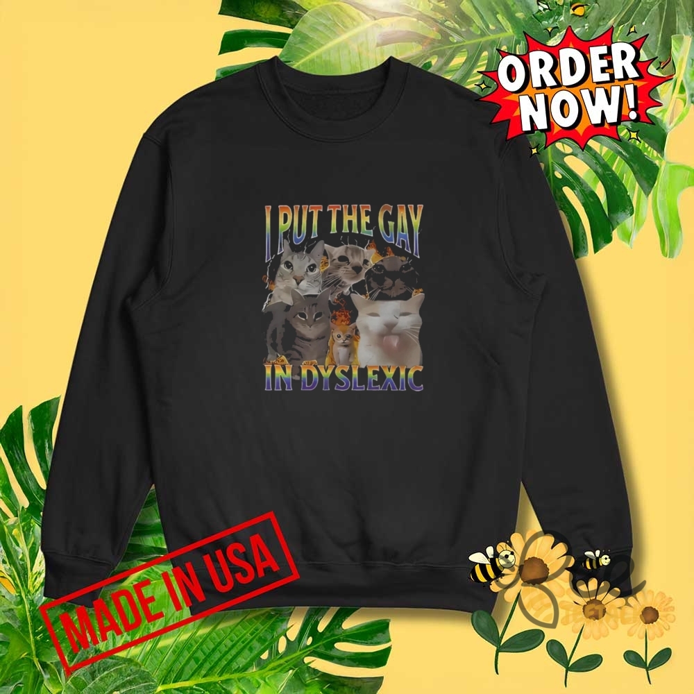 I Put The Gay In Dyslexic Megan Pride Shirt 15 I Put The Gay In Dyslexic Megan Pride Shirt