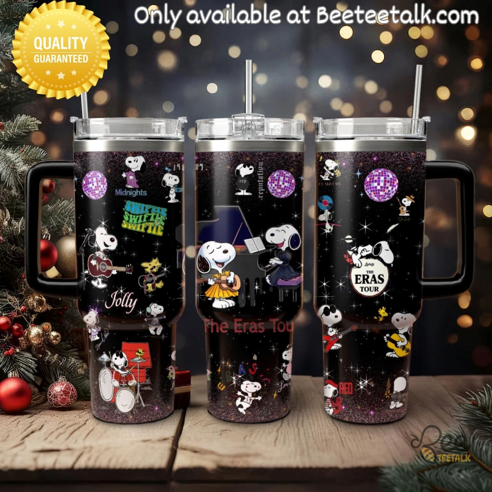 Snoopy 40 Oz Tumbler Cup With Handle 16 Snoopy 40 oz Tumbler Cup With Handle
