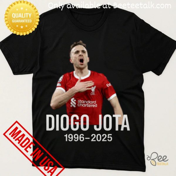 1996 2025 diogo jota liverpool fanmade tshirt sweatshirt hoodie tribute