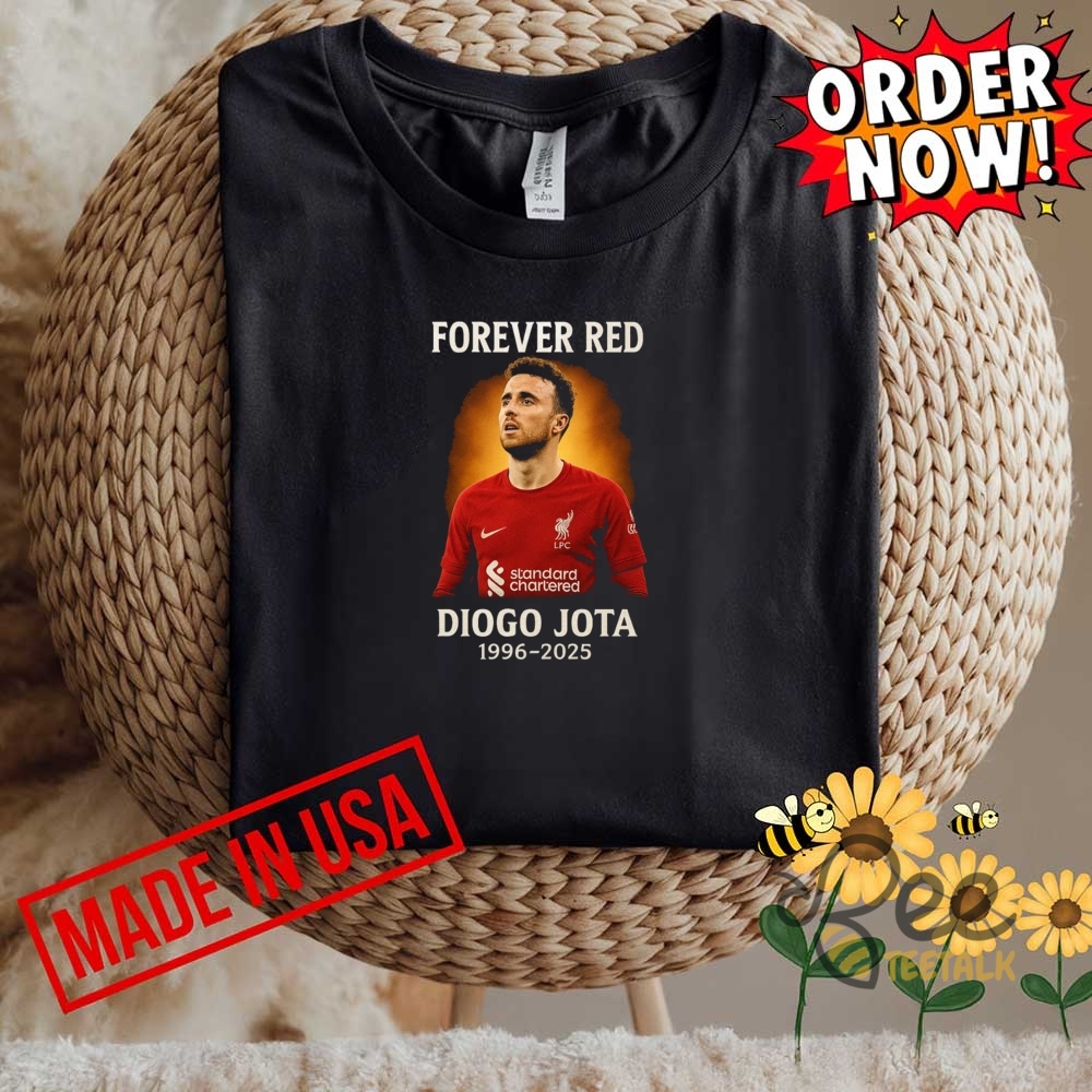 Diogo Jota Forever Red 1996 2025 Thank You For All The Memories Shirt 16 Diogo Jota Forever Red 1996 2025 Thank You For All The Memories Shirt