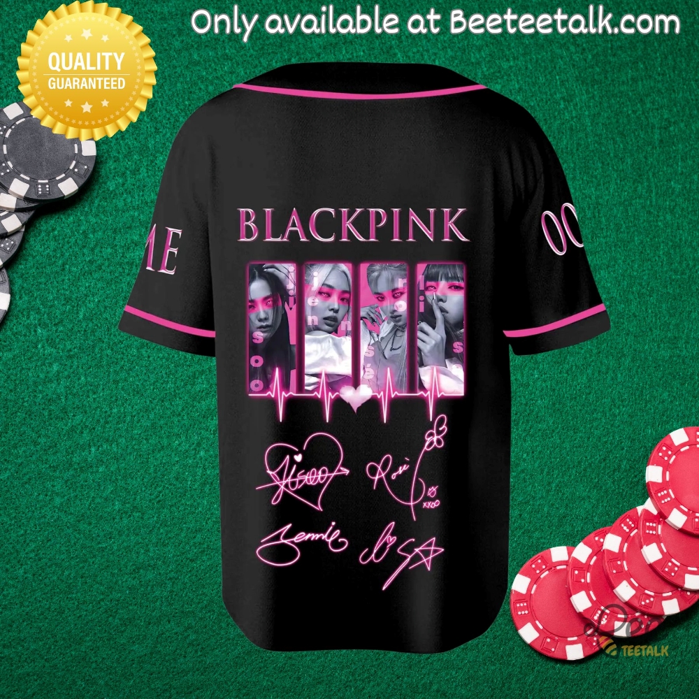 Personalized Blackpink Baseball Jersey Shirt Deadline 2025 World Tour Merch 9 Personalized BlackPink Baseball Jersey Shirt Deadline 2025 World Tour Merch