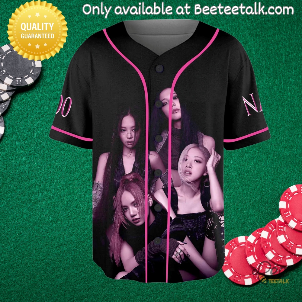 Personalized Blackpink Baseball Jersey Shirt Deadline 2025 World Tour Merch 10 Personalized BlackPink Baseball Jersey Shirt Deadline 2025 World Tour Merch
