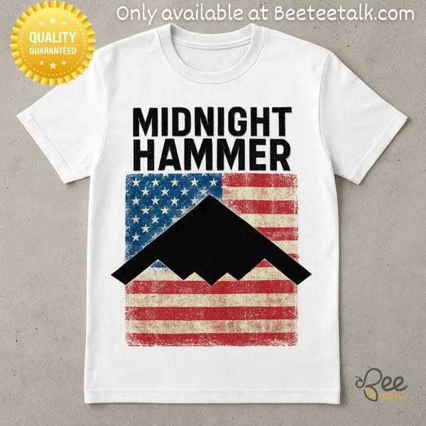 Operation midnight hammer b2 bomber american flag shirt 2025