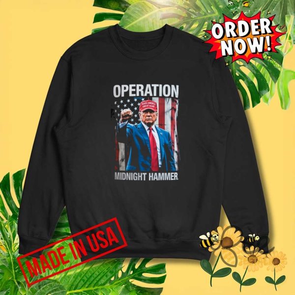 Operation midnight hammer trump shirt iran b2 stealth jet bomber