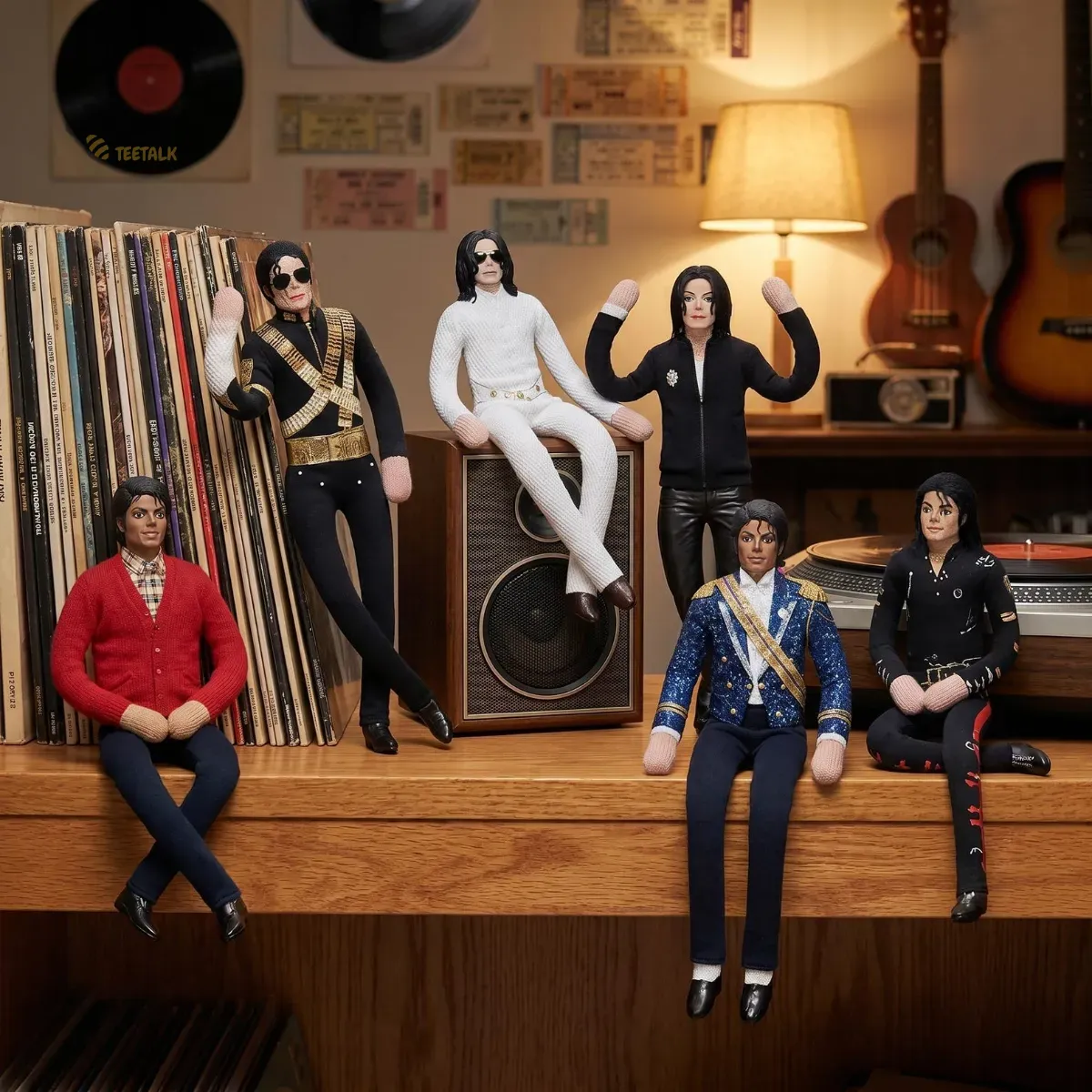 Michael Jackson Iconic Eras Funny Collectible Plush Dolls Toy Gift 11 Michael Jackson Iconic Eras Funny Collectible Plush Dolls Toy Gift