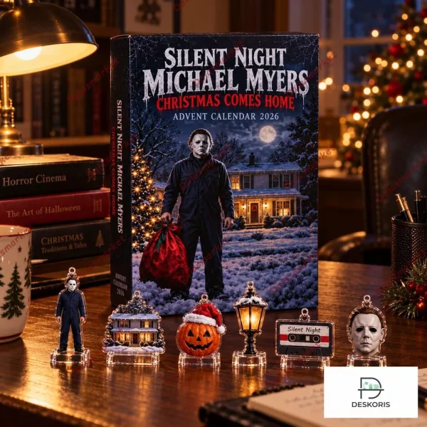 Silent Night Michael Myers Set of 24 Days Christmas Ornament 2026 Advent Calendar