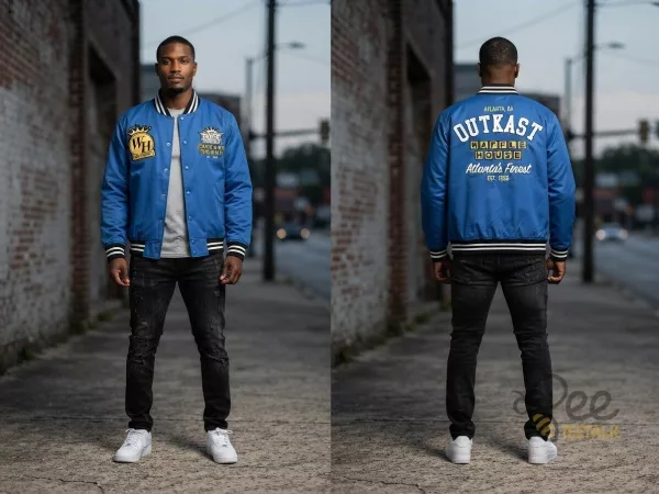 ATL Icons Outkast x Waffle House Merch October 2, 2026 Baseball Varsity Jacket