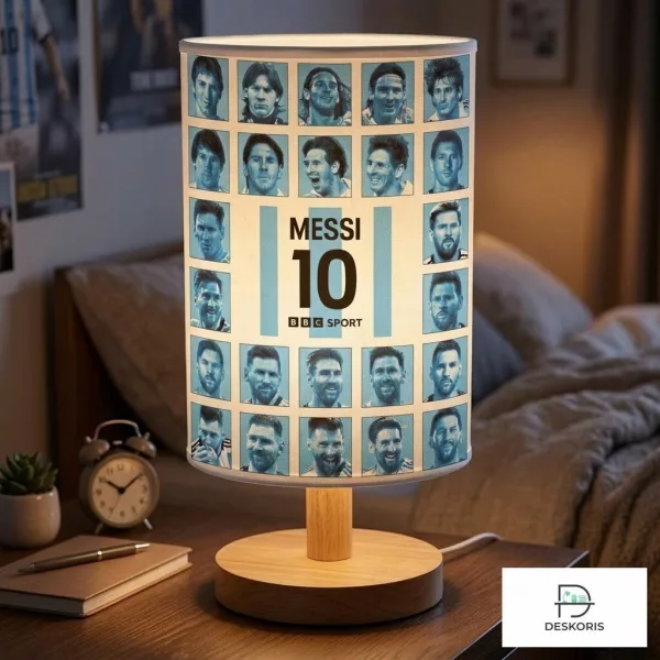 Lionel Messi Farewell 2026 The Last Dance The Goat Table Lamp
