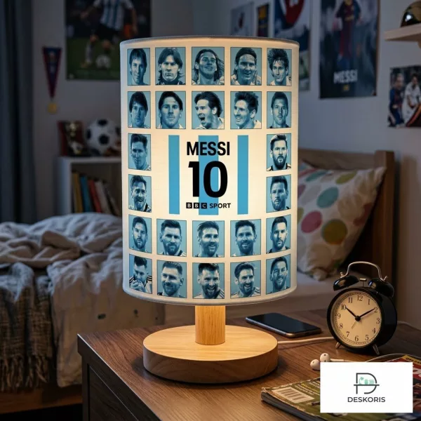 Lionel Messi Farewell 2026 The Last Dance The Goat Table Lamp 1 Lionel Messi Farewell 2026 The Last Dance The Goat Table Lamp