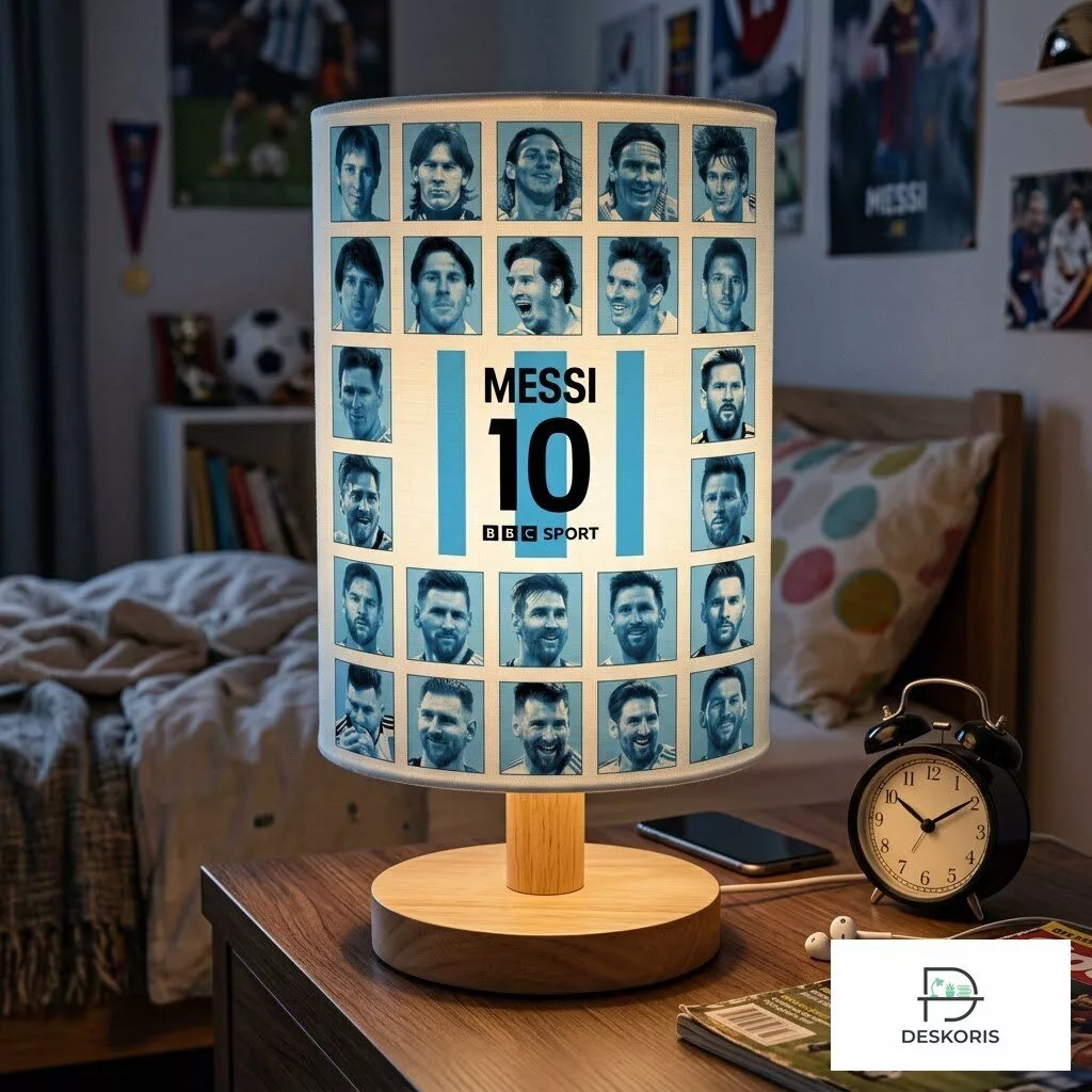 Lionel Messi Farewell 2026 The Last Dance The Goat Table Lamp 4 Lionel Messi Farewell 2026 The Last Dance The Goat Table Lamp
