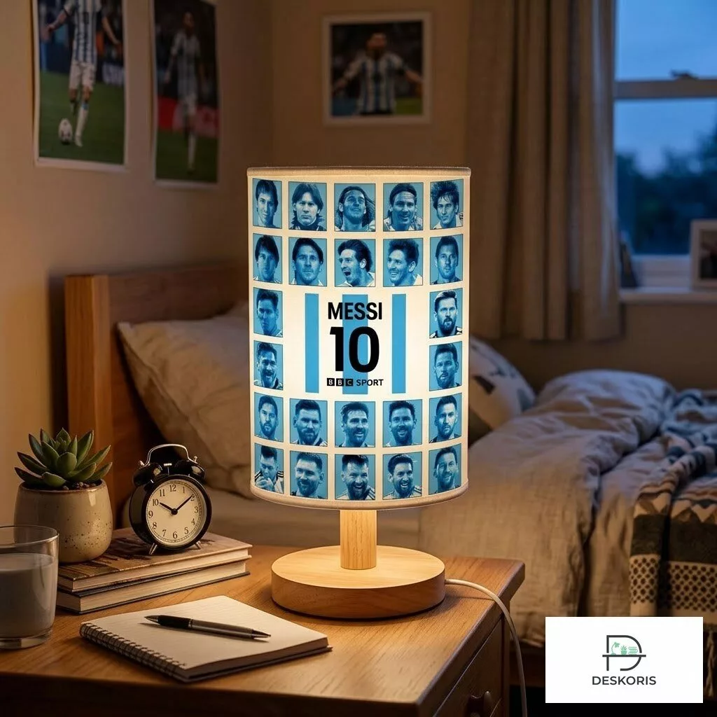 Lionel Messi Farewell 2026 The Last Dance The Goat Table Lamp 5 Lionel Messi Farewell 2026 The Last Dance The Goat Table Lamp