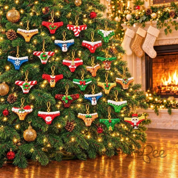 24 Day Thongs Of Christmas Advent Calendar Holiday Gift Set
