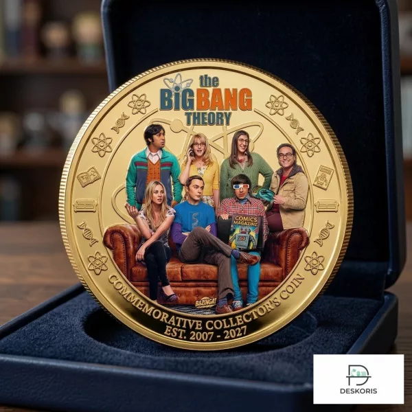 The Big Bang Theory 20 years 2007- 2027 Commemorative Coin