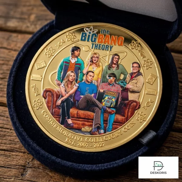 The Big Bang Theory 20 years 2007- 2027 Commemorative Coin