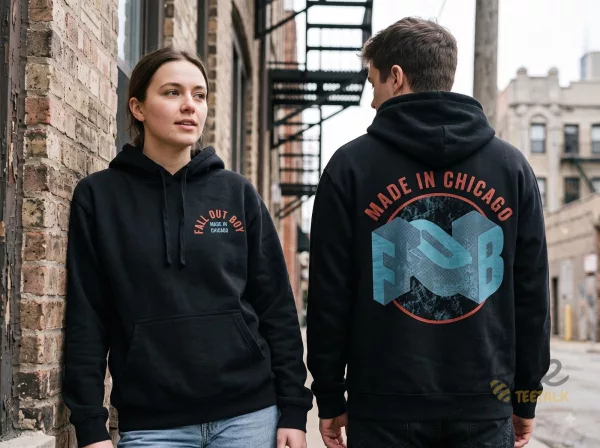 Made In Chicago Fall Out Boy Hoodie T Shirt Sweatshirt 2026