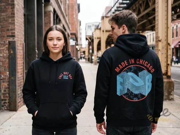 Made In Chicago Fall Out Boy Hoodie T Shirt Sweatshirt 2026