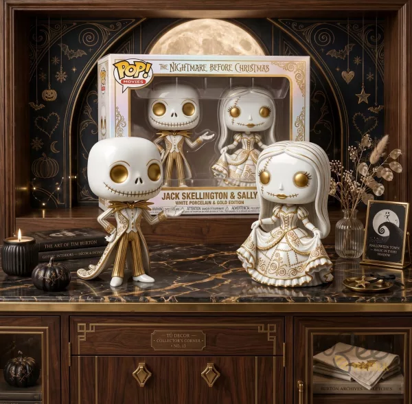 Jack Skellington Sally Vinyl Figure Set Nightmare Before Christmas Collectible