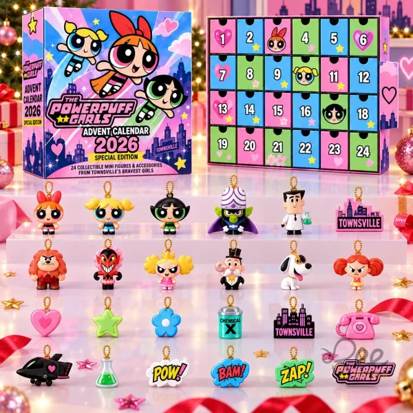 Powerpuff Girls Advent Calendar 2026 Cartoon Collectible