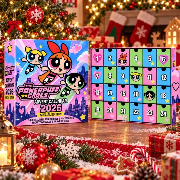 Powerpuff Girls Advent Calendar 2026 Cartoon Collectible