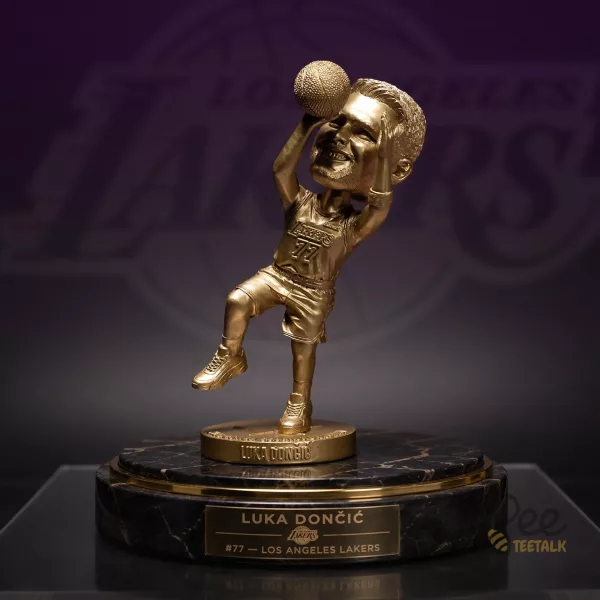 Luka Doncic Los Angeles Lakers Basketball Trophy Figure Sports Collectible Statue
