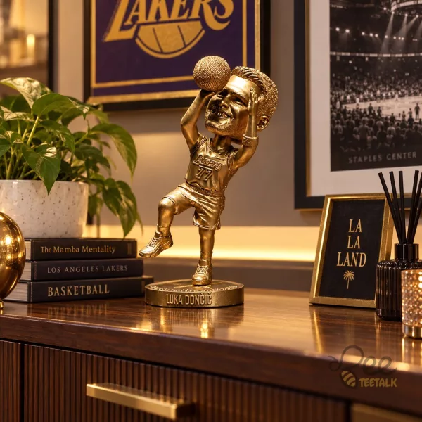 Luka Doncic Los Angeles Lakers Basketball Trophy Figure Sports Collectible Statue