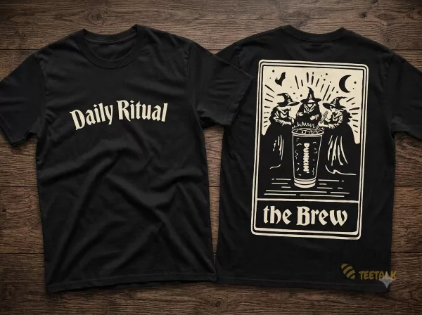 Rare Dunkin Halloween 2026 Daily Ritual Brew Sweatshirt T shirt Hoodie Salem 400th Anniversary
