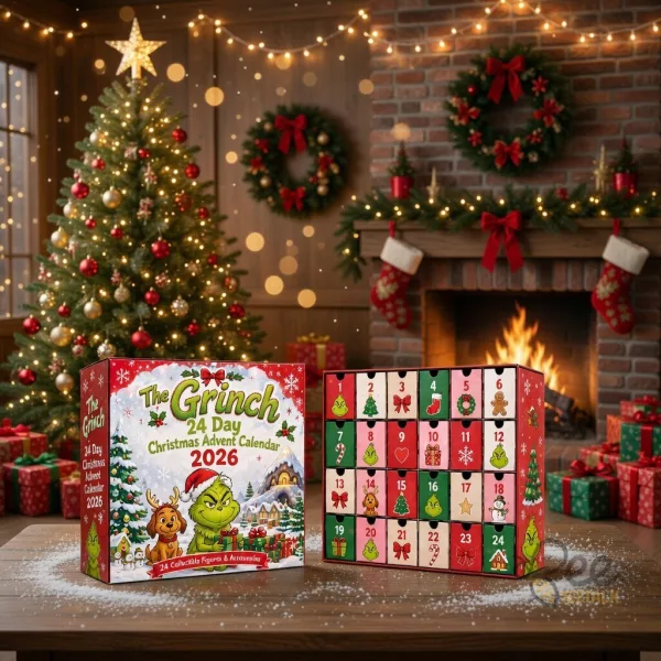 The Grinch 24 Day Christmas Advent Calendar 2026 Collectible