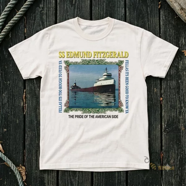 Great Lakes freighter Ss edmund fitzgerald shirt