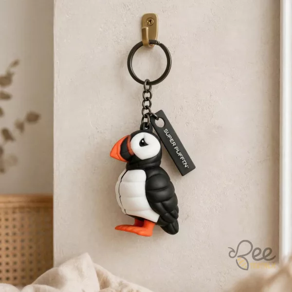 Aritzia Super Puffin Bird Keychain Bag Charm