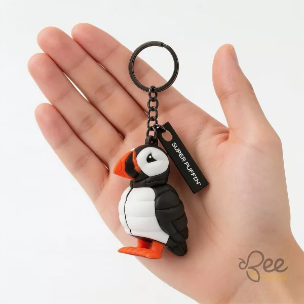Aritzia Super Puffin Bird Keychain Bag Charm