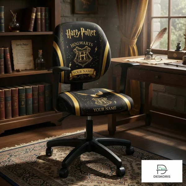 Custom Name Harry Potter Hogwarts Chair Cover Set 3 Custom Name Harry Potter Hogwarts Chair Cover Set