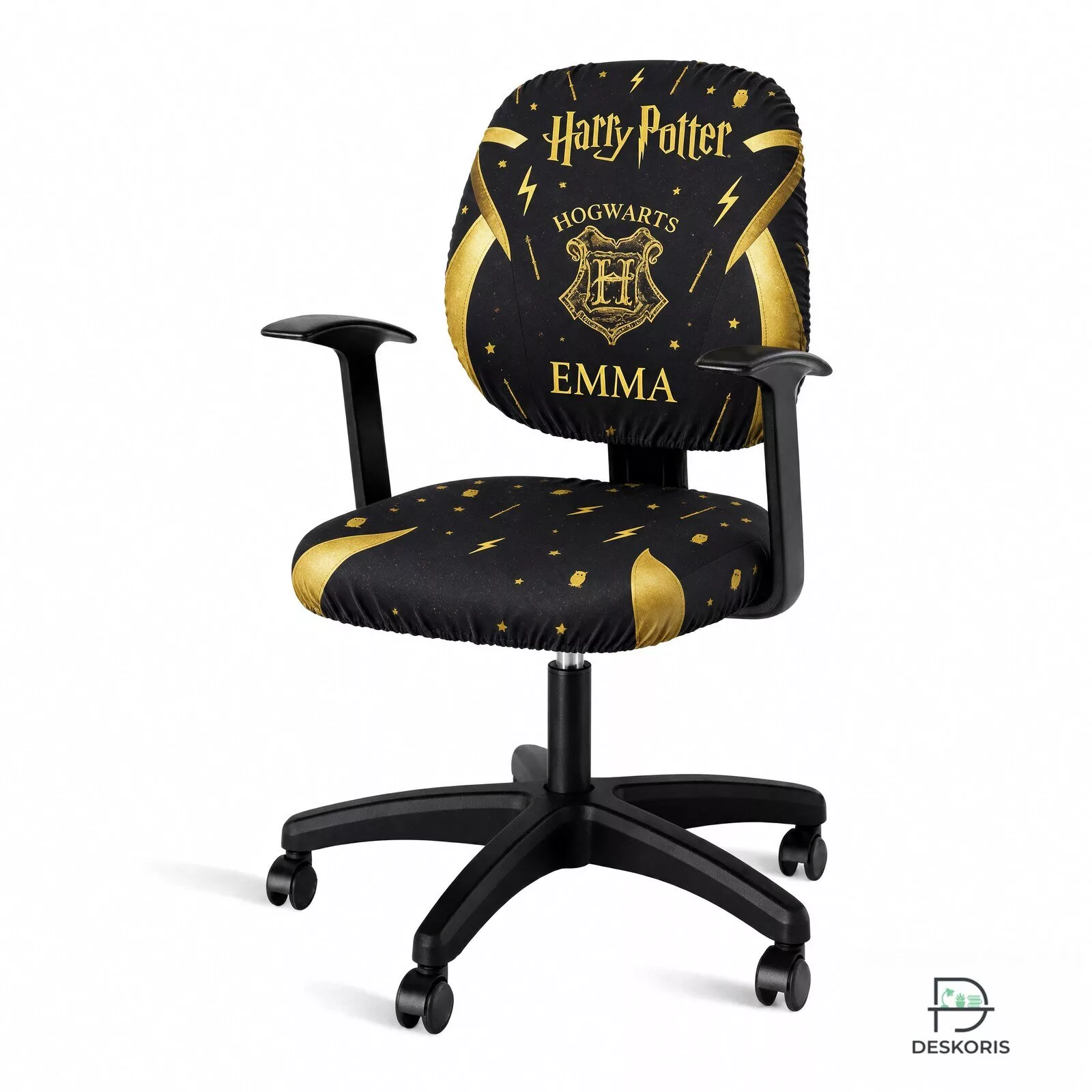 Custom Name Harry Potter Hogwarts Chair Cover Set 12 Custom Name Harry Potter Hogwarts Chair Cover Set
