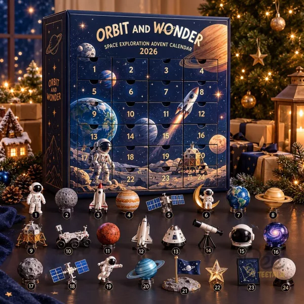 Orbit And Wonder Space Exploration Advent Calendar 2026 24 Days Christmas