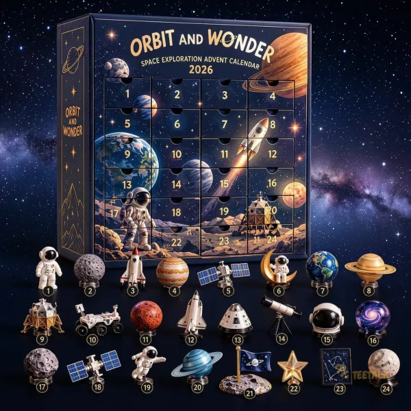 Orbit And Wonder Space Exploration Advent Calendar 2026 24 Days Christmas