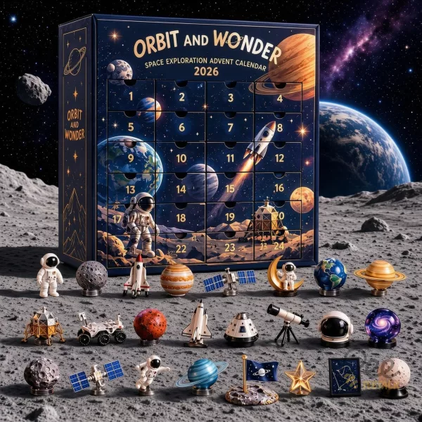 Orbit And Wonder Space Exploration Advent Calendar 2026 24 Days Christmas