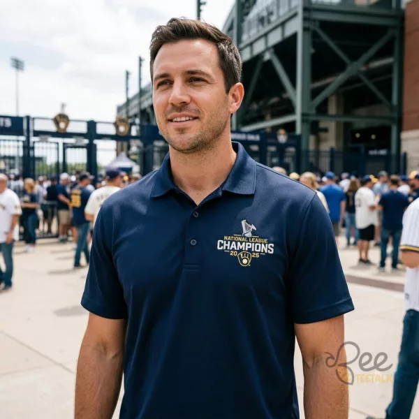 Milwaukee Brewers 2026 National League Champs Polo Shirt