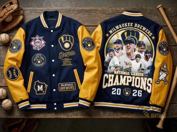 Milwaukee Brewers 2026 National League Baseball Jacket