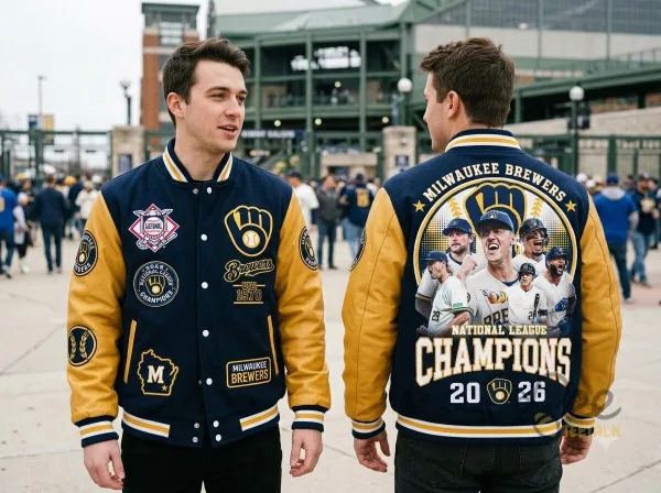 Milwaukee Brewers 2026 National League Baseball Jacket