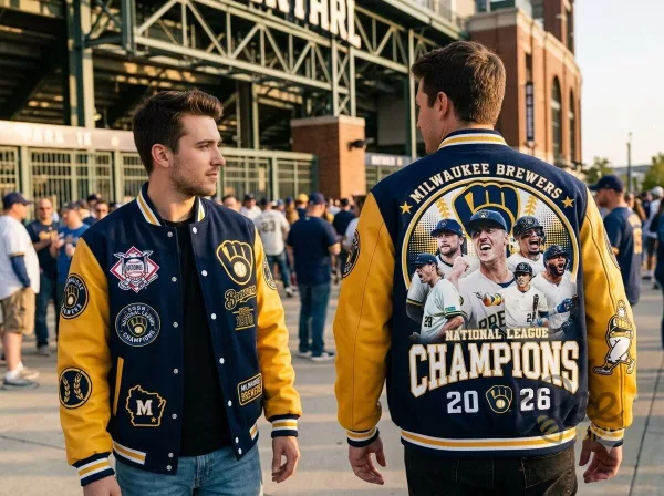 Milwaukee Brewers 2026 National League Baseball Jacket