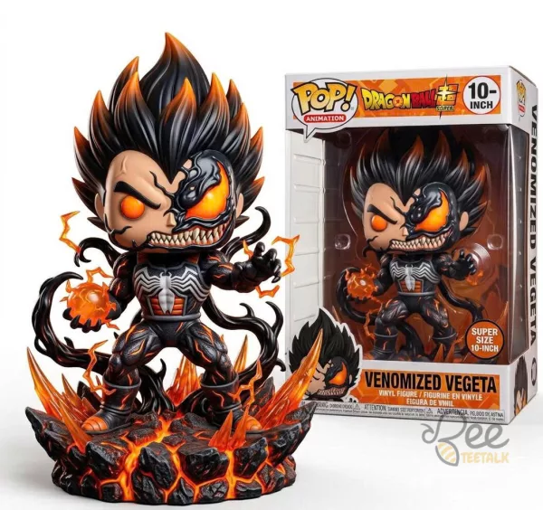 Venomized Vegeta 10 Inch Super Size Vinyl Figure Dragon Ball