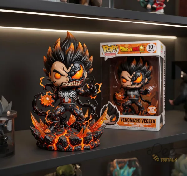 Venomized Vegeta 10 Inch Super Size Vinyl Figure Dragon Ball