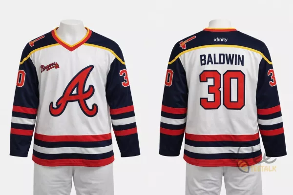 Atlanta Braves Drake Baldwin Hockey Jersey Shirt Giveaway SGA 2026