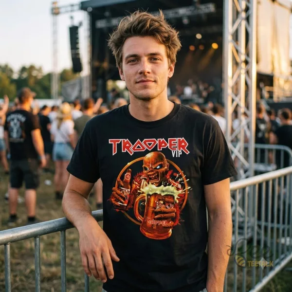 Iron Maiden Trooper VIP merch 2026 Run For Your Lives shirt 2 Iron Maiden Trooper VIP merch 2026 Run For Your Lives shirt