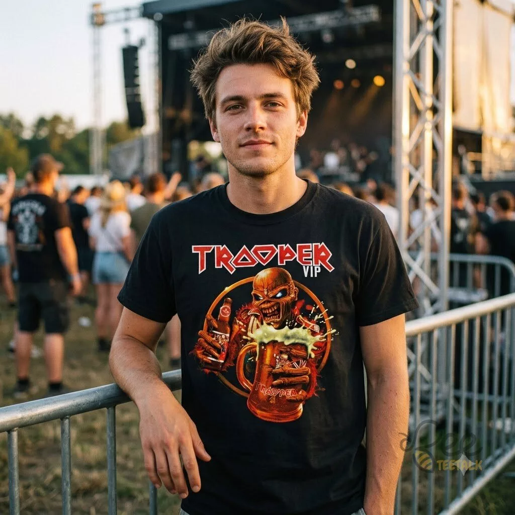 Iron Maiden Trooper VIP merch 2026 Run For Your Lives shirt 6 Iron Maiden Trooper VIP merch 2026 Run For Your Lives shirt