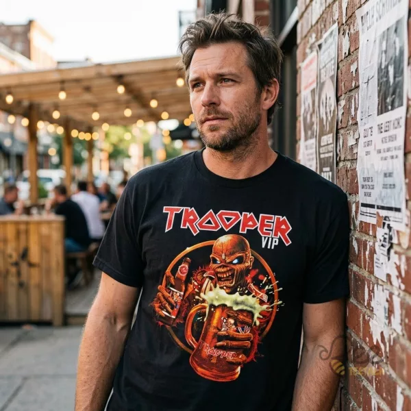 Iron Maiden Trooper VIP merch 2026 Run For Your Lives shirt 3 Iron Maiden Trooper VIP merch 2026 Run For Your Lives shirt