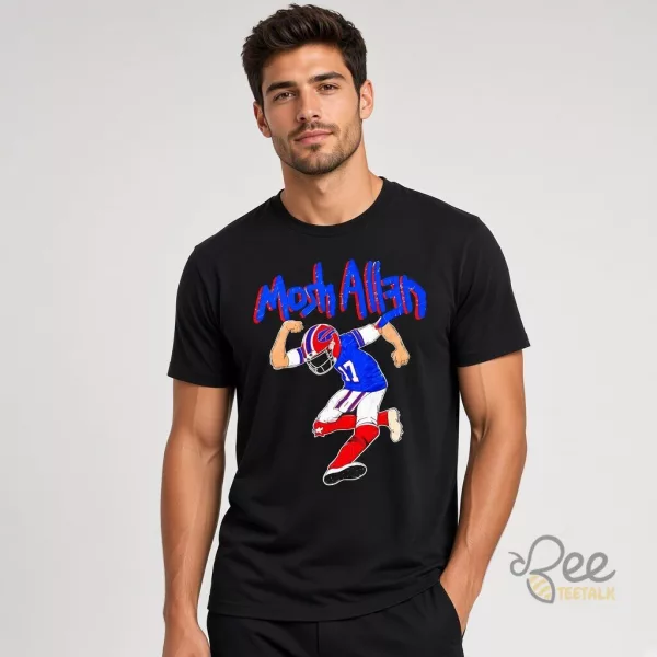 Josh Allen Mosh Allen Buffalo Bills Football Graphic T Shirt