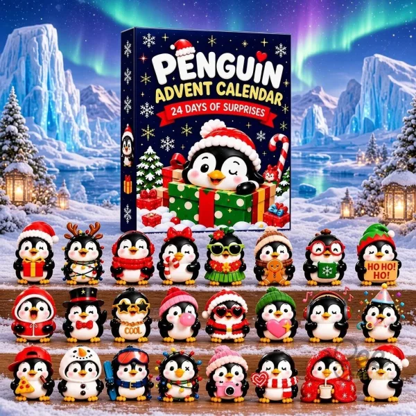 Penguin 24 Days Christmas Advent Calendar Men 2026