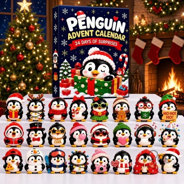 Penguin 24 Days Christmas Advent Calendar Men 2026