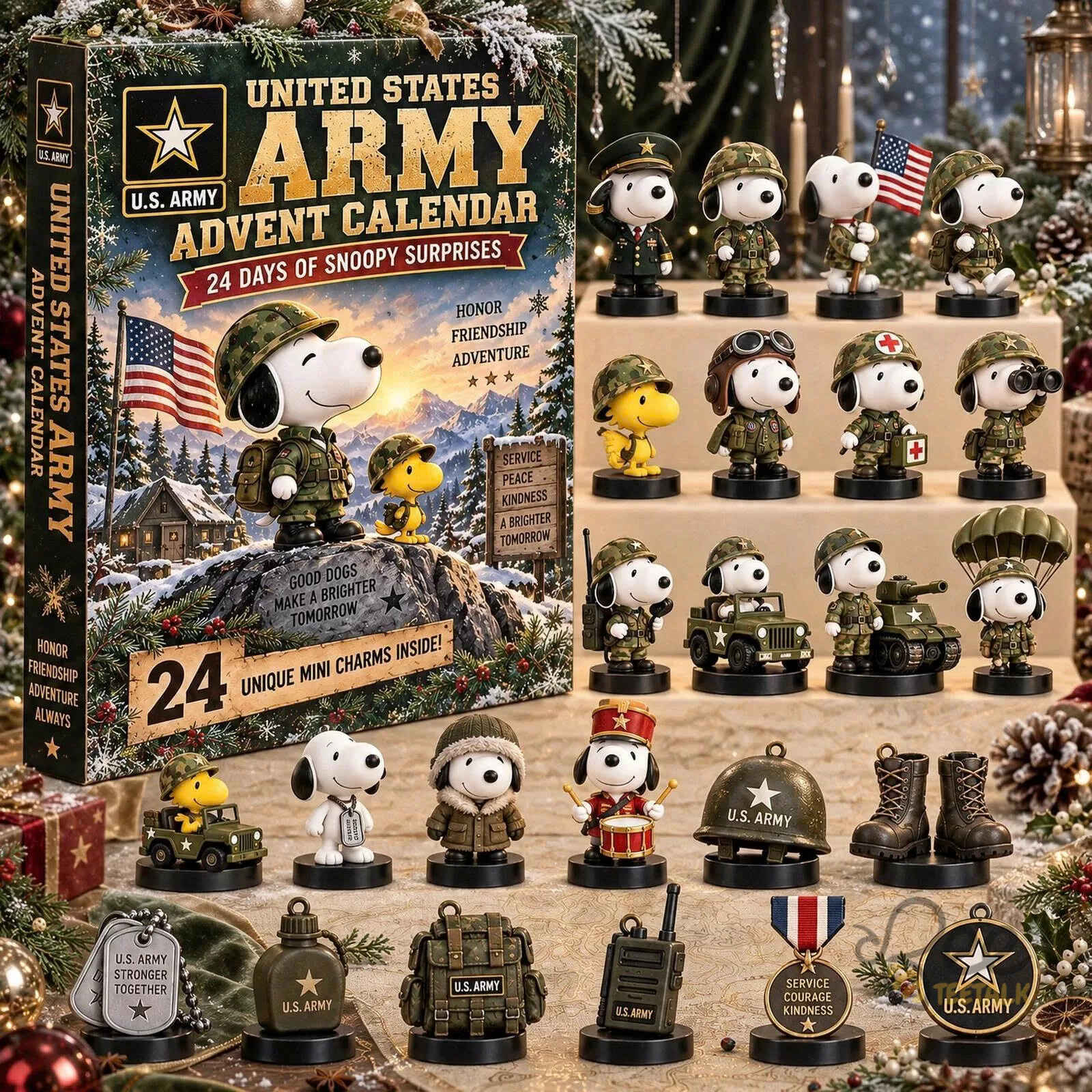 United States Army Snoopy Advent Calendar 2026 3 United States Army Snoopy Advent Calendar 2026