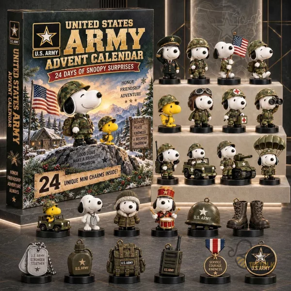 United States Army Snoopy Advent Calendar 2026 2 United States Army Snoopy Advent Calendar 2026